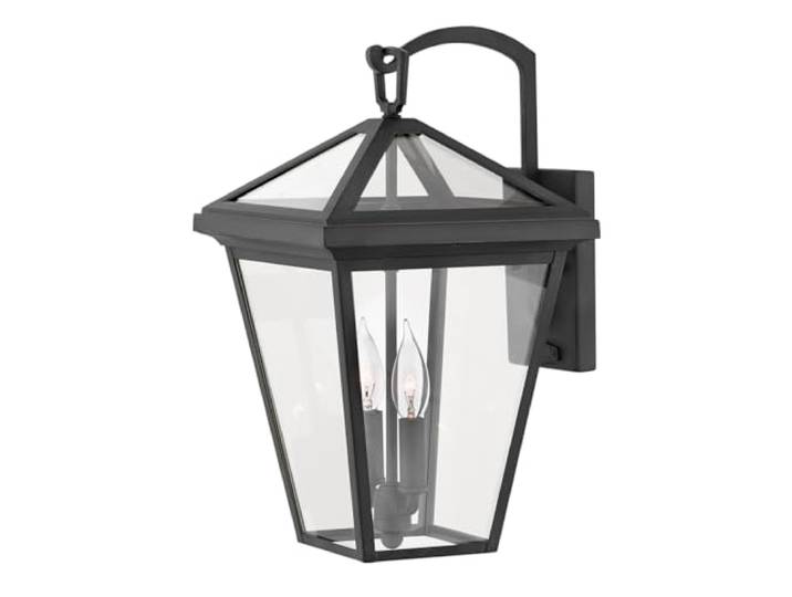 Elstead Hinkley Alford Outdoor Wandlaterne Museum schwarz, IP44