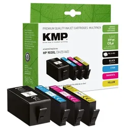 KMP Tintenpatronen-Set ersetzt HP »3HZ51AE« 903XL schwarz