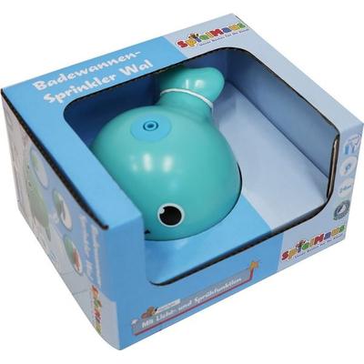 SpielMaus Baby Badewannen-Sprinkler Wal, mit Licht