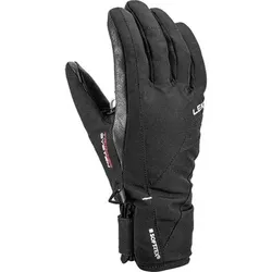 LEKI Damen Fingerhandschuhe Da Cerro 3D Women, Größe 8.5 in Schwarz Schwarz