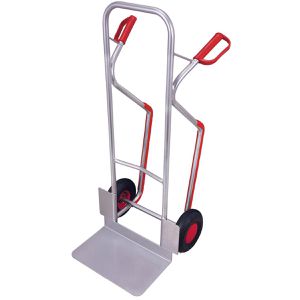 VARIOfit Sackkarre Alu-Kufenkarre, ap-710.107, Luftbereifung, Tragkraft 200 kg