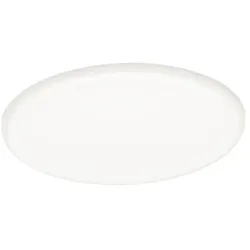 Paulmann LED Einbau-Panel VELUNA VariFit IP44, Rund, Kunststoff satin, Ø 18.5, 17W 4000K 1500lm PAUL-92392