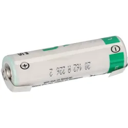Saft Lithium 3,6V Batterie LS14500 AA-Zelle Lötfahne U-Form