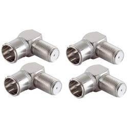 Shiverpeaks BS15-300514 F-Winkeladapter Anschlüsse: F-Quick-Stecker, F-Buchse 5 St.