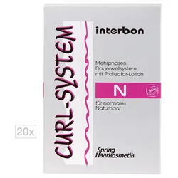 20 Stück Spring Curl System Well-Lotion N (Well-Lotion 75ml + Protector-Lotion 25ml + Fixierung 75ml)