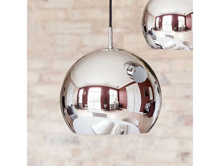 Ball Suspension Ø18 Glossy Chrome - Frandsen - Salon / séjour - Design - Métal - À ampoule unique