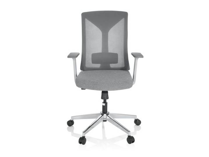 Siège De Bureau / Siège Pivotant Halifax Tissu / Tissu Maille Gris Hjh Office