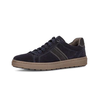 Sneaker GABOR "Sneaker low", Herren, Gr. 42, blau, Schuhe Sneaker