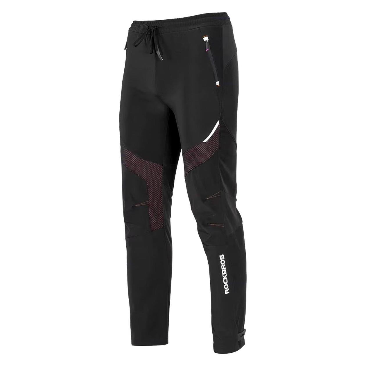 Rockbros Patrol Cycling Windproof Sports Pants Size L - Black (L) (20400007003)