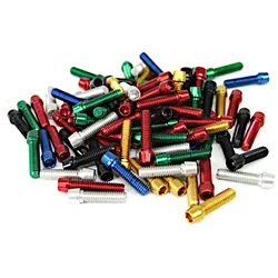 CARBON-TI Aluminiumschraube X-Limit 15 | M4x15 rot