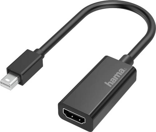 hama 00200332 Video-Adapter, Mini-DisplayPort-Stecker - HDMI-Buchse, Ultra-HD 4K