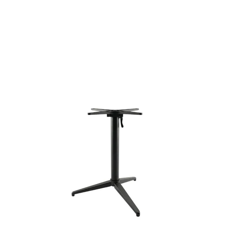 Label51 Vouwbare tafelpoot voor eettafel - Zwart - Metaal - 3-poot