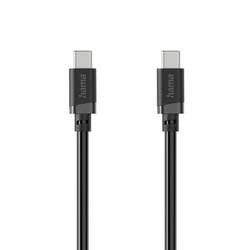 hama 00201806 Ladekabel, USB-C - USB-C, 60 W, 1 m, Schwarz