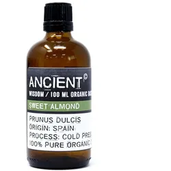 Sweet Almond Organic Base Oil - 100ml