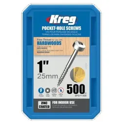 Kreg Kreg® Flachkopf Taschenlochschrauben | SPS-F1-500-INT