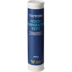 TECWERK Hochtemperaturfett hell 400 g Kartusche NLGI-Klasse 2 -20 bis +180 °C