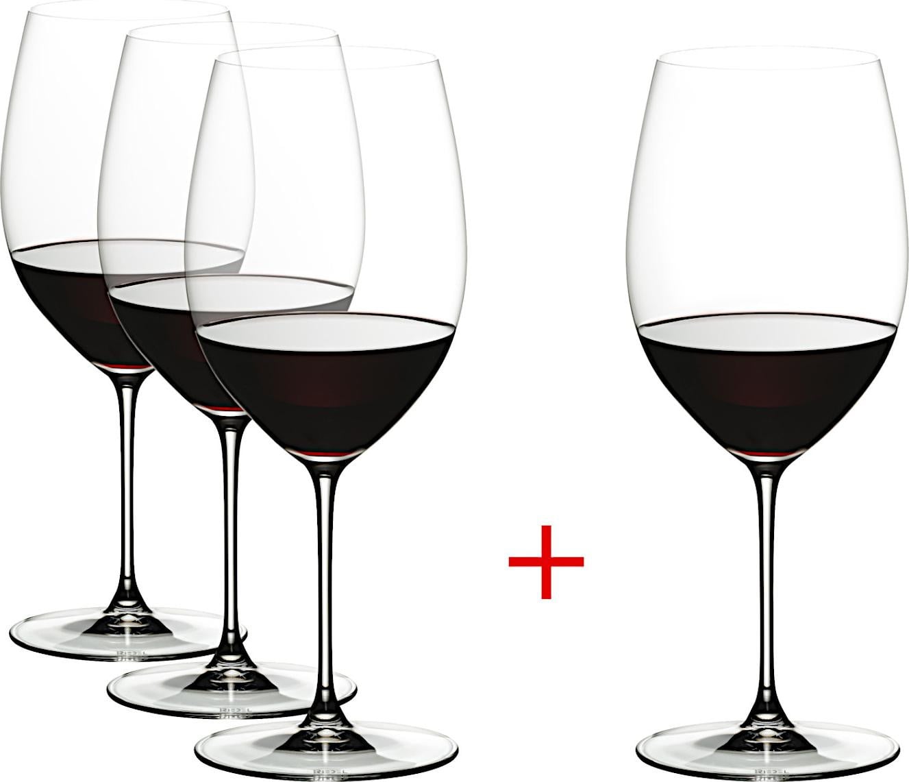 Riedel Veritas Cabernet/Merlot wijnglas set, 70 cl