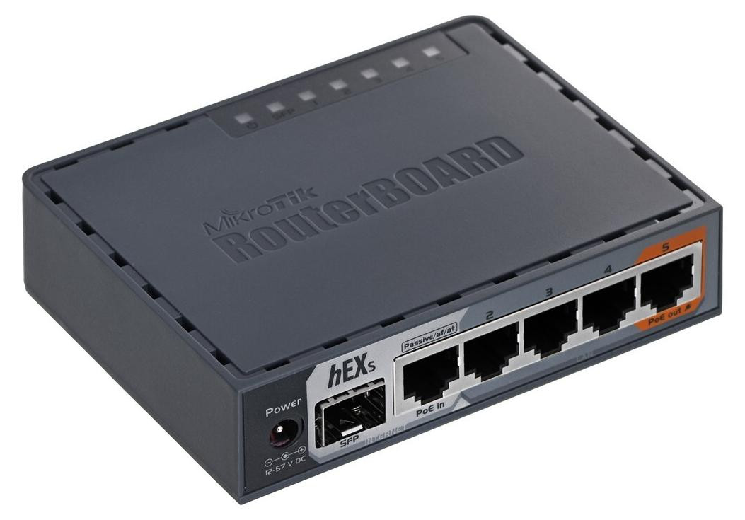MikroTik hEX S wired router Gigabit Ethernet Black