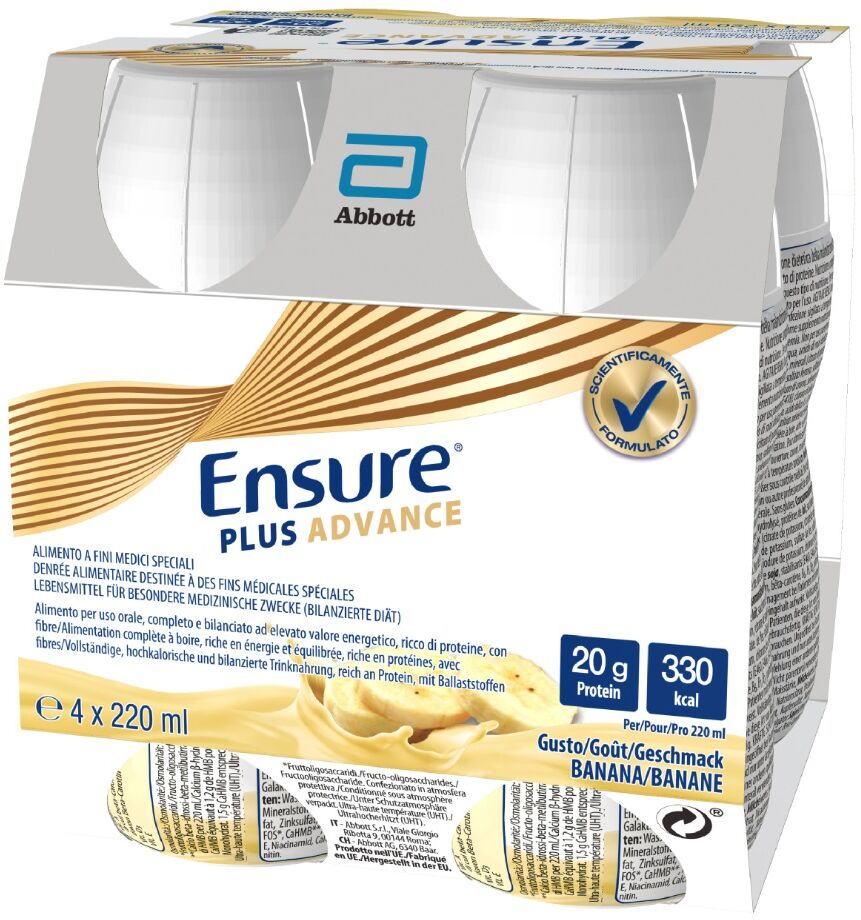 Ensure Abbott  Plus Advance Banana 4x220ml