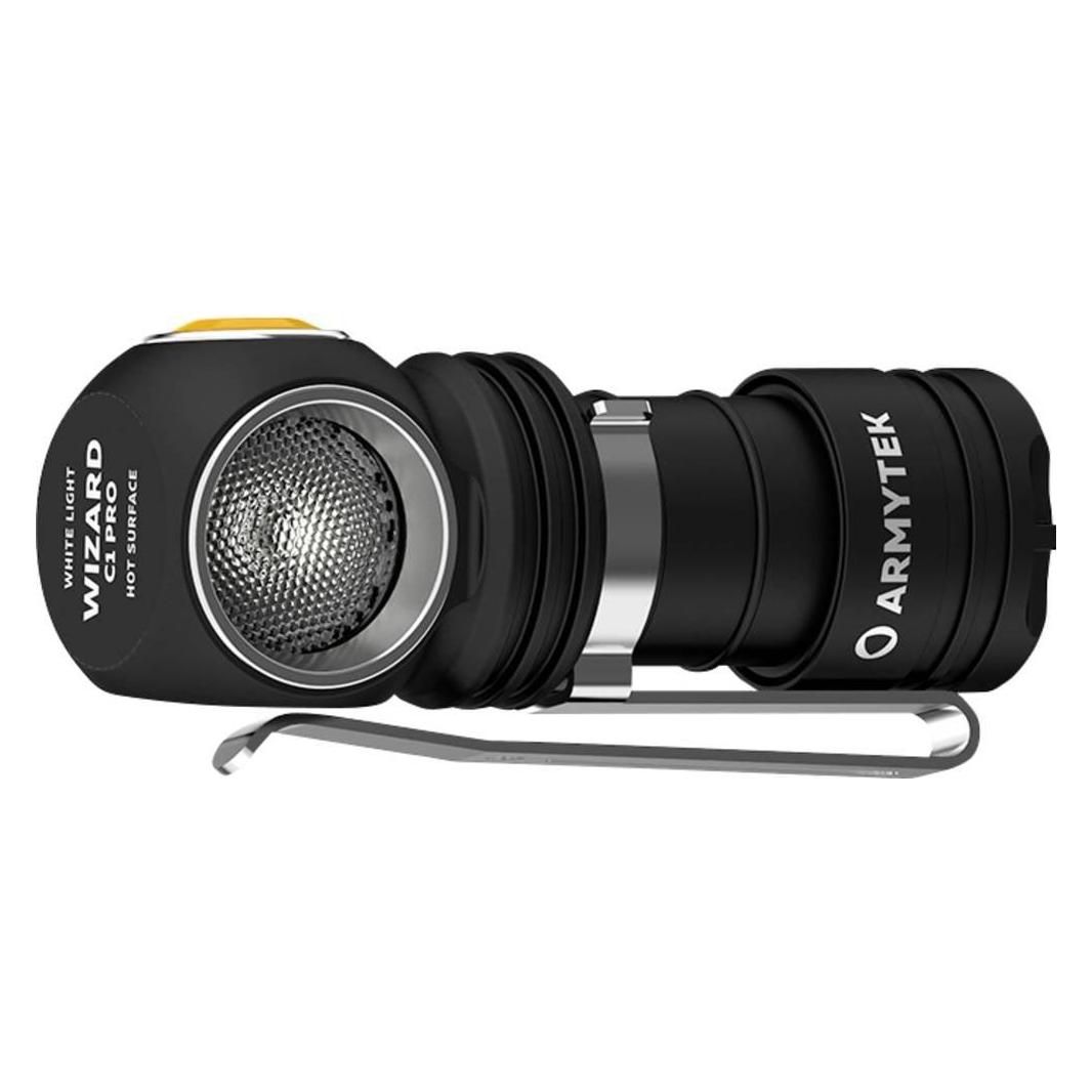 ArmyTek Wizard C1 Pro Magnet Multifunktionslampe USB warm (7.63 cm, 1000 lm) (F09001W)