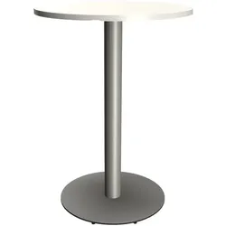 fm Büromöbel Besprechungstisch »Sidney« Ø80 cm Kreis weiß, 80x110 cm