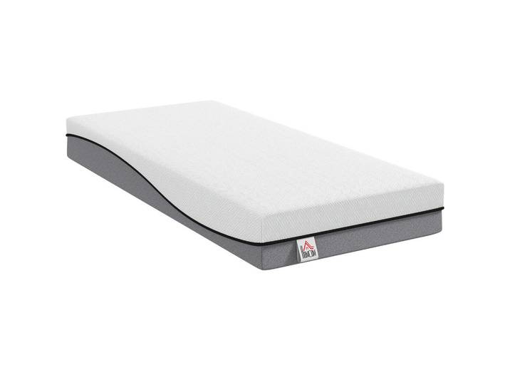 Homcom Matratze Strickstoff Grau, Schlafzimmer, Matratzen