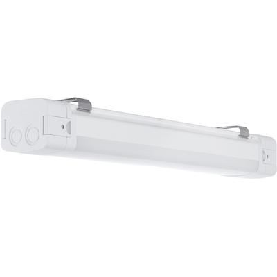 PACO HOME Wandleuchte "KAYA", weiß, H: 7,1cm, Leuchten, LED Feuchtraumleuchte Werkstattlampe Kellerlampe IP65 Wasserfest, Wandleuchte