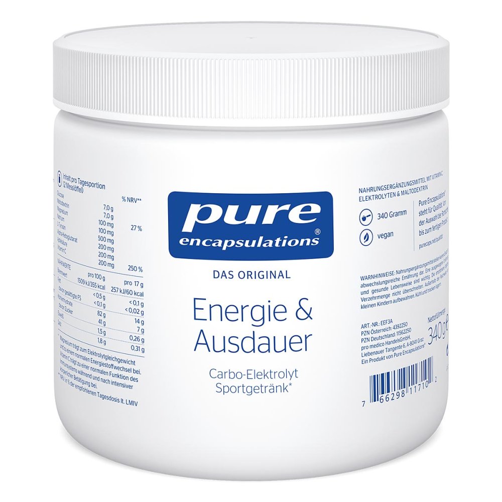 pro medico GmbH Pure Encapsulations Energie & Ausdauer Pulver 11562250