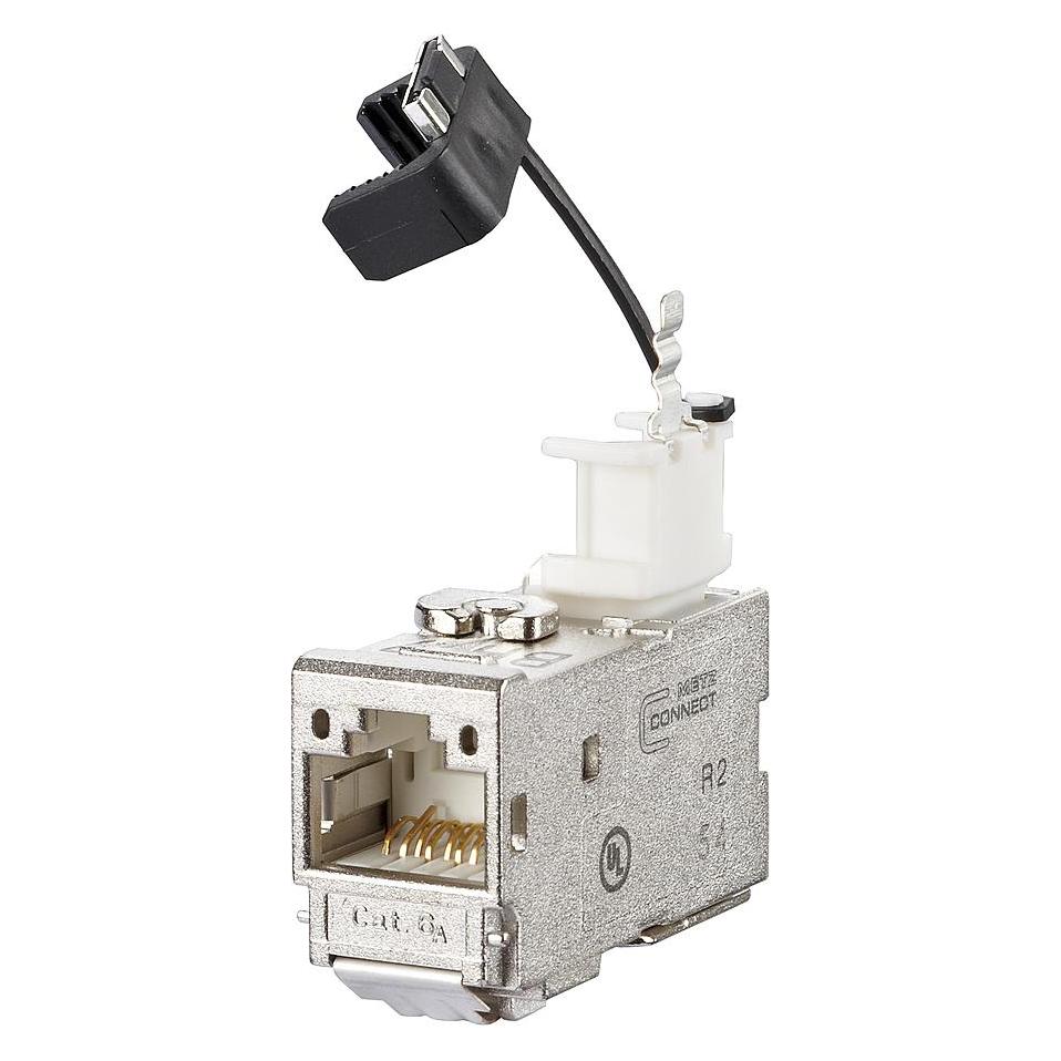 Metz Connect C6A Modul 90°Jack 130B13-E Class EA 500MHz (Keystone Modul) (130B13-E)