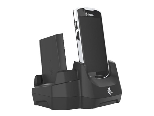 Zebra Single slot cradle with 2nd spare battery charging slot kit - Docking Cradle (Anschlußstand) (CRD-TC5X-2SETH-02)