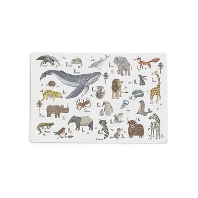 Scriptum Schreibtischunterlage für Kinder Tier ABC - 60 x 40 cm - aus premium Vinyl