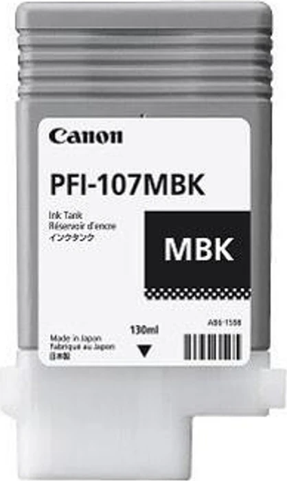 Canon PFI-107MBK mattes Schwarz, 130ml