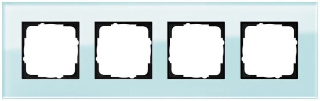 Gira Cadre de finition 4 fois pour verre Esprit 021418 (021418)