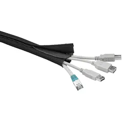 goobay Kabelmantel CM WireSleeve schwarz