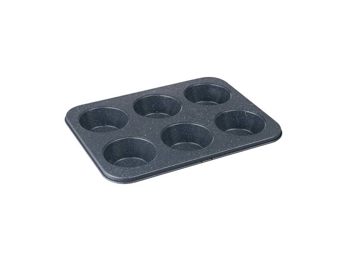 Denby Quantanium Finish muffinvorm Grijs, 6 stuks