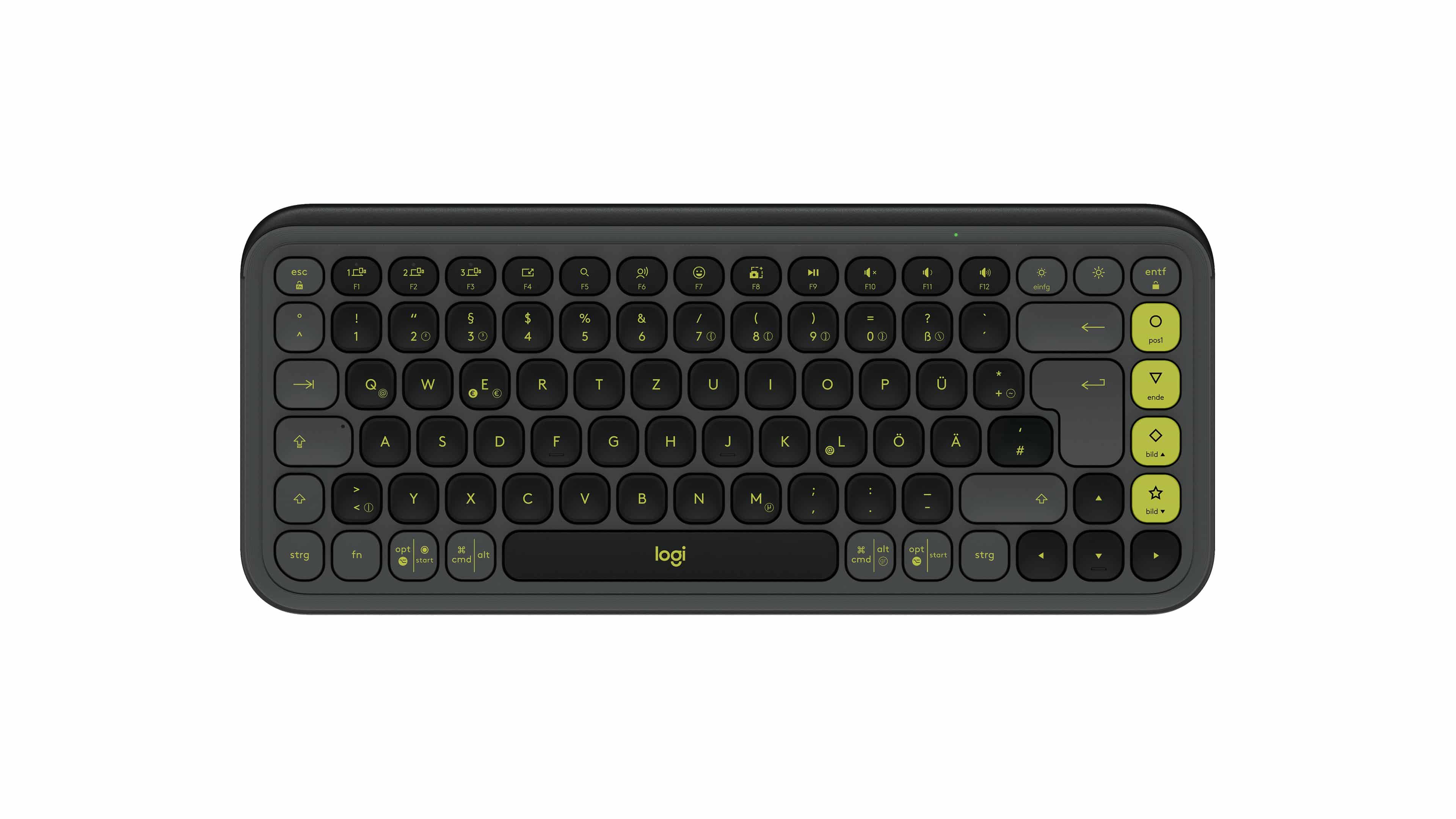 Logitech POP Icon Keys Universal Tastatur Bluetooth (Graphit) 920-013059