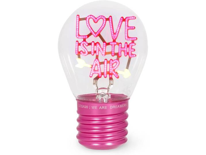 Legami S.p.A. Societa Benefit Lampe de table Ampoule Love is in the air