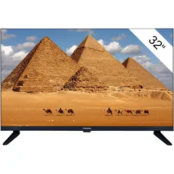 Tornado TV 32ES4301X / Frameless 32 ich WebOS TV Schwarz (32", HD), TV, Schwarz