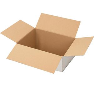 Smartboxpro Faltkartons 1-wellig, 25 Stück, weiß, Innenmaße: 295 x 195 x 90mm