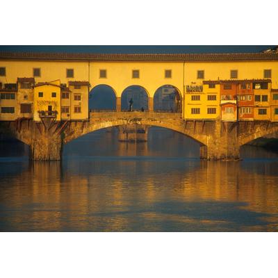 Fototapete PAPERMOON "Brücke Italien", bunt, B:2,5m L:1,86m, Vlies, Tapeten