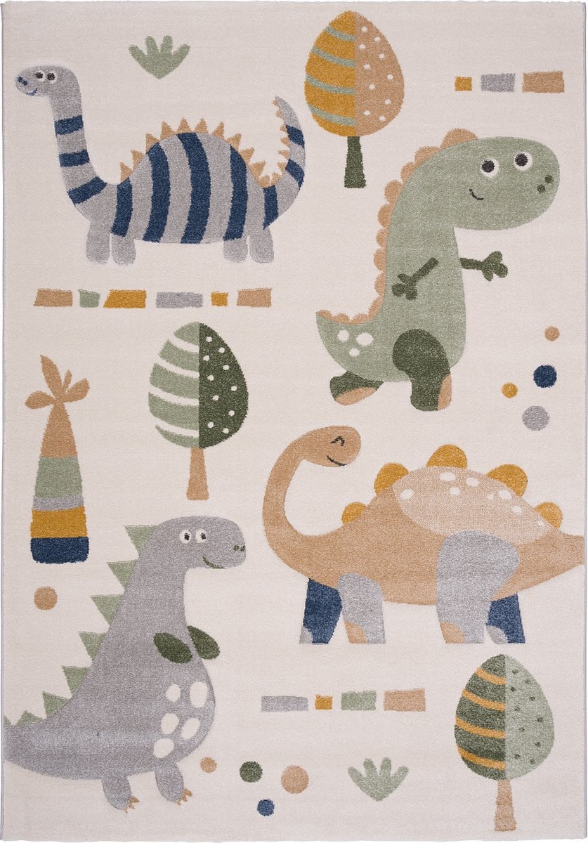 Pergamon Kinder vloerkleed Maui Kids met dino's motief