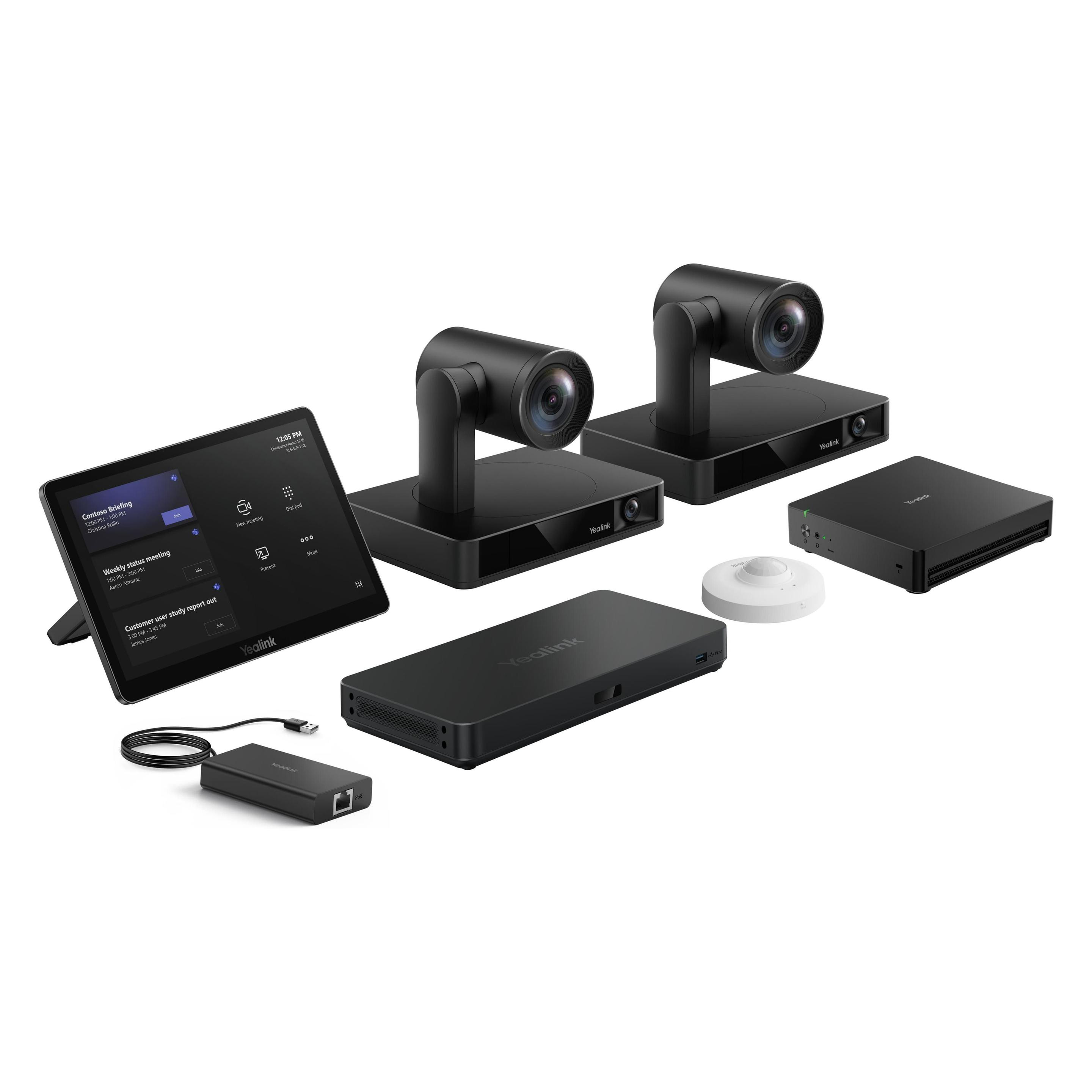Yealink MVC S90-C5U-004, Microsoft Teams Rooms (2x UVC86, MTouch Plus, AVHub, BYOD-Extender (1106799)