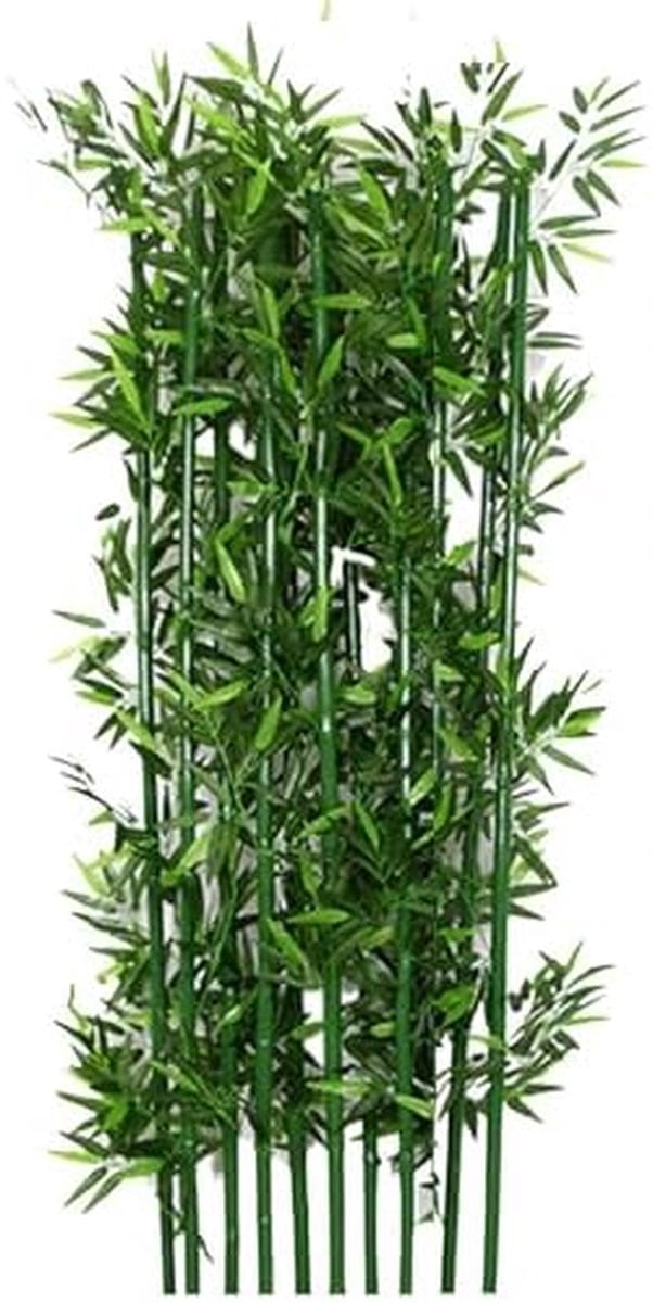 Kunst bamboe planten - Groene zijden bomen voor buiten decoratie - Waterbestendig ontwerp