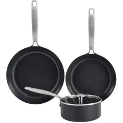 Combekk Set di Pentole Element Expert, Pfannenset + Topfset, Schwarz