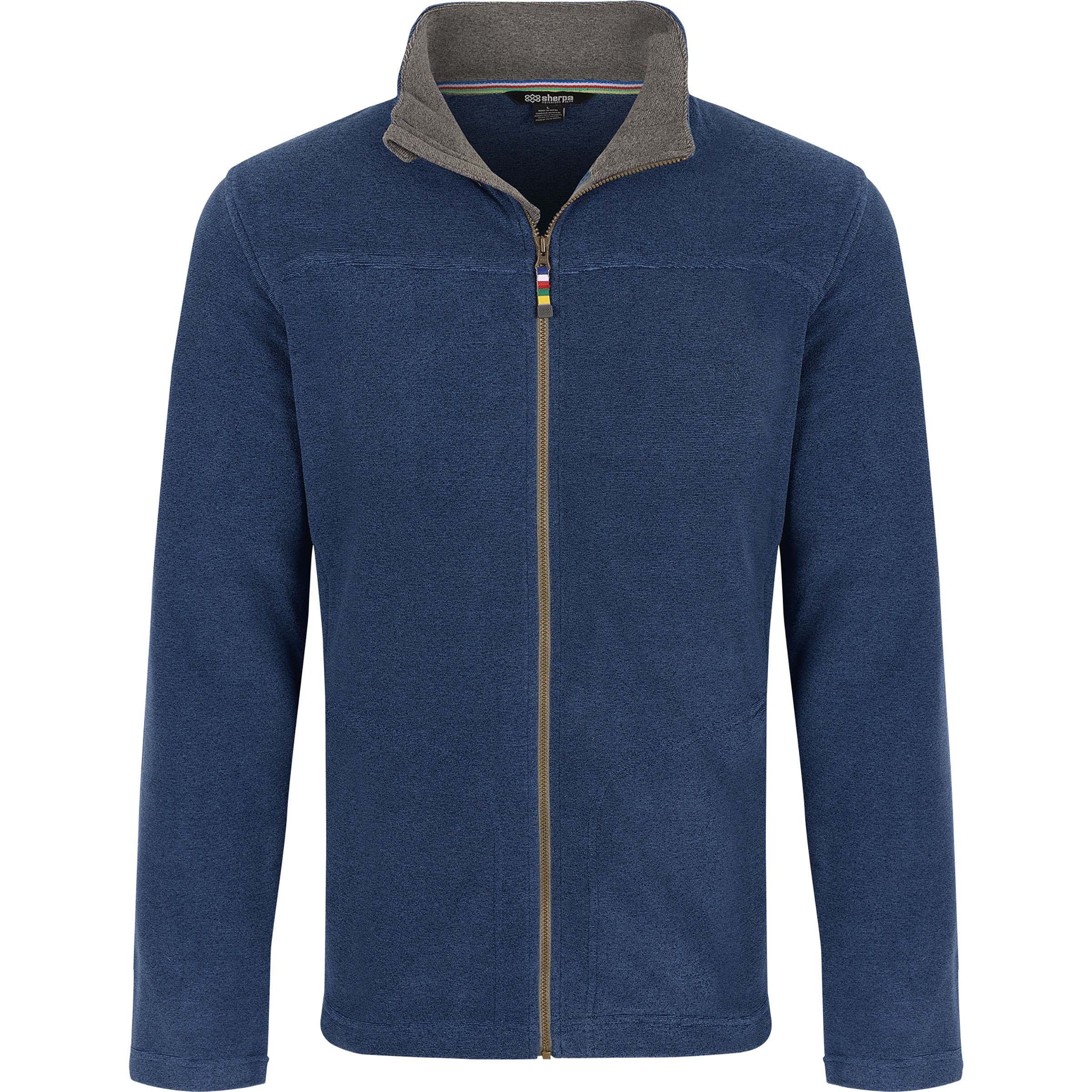 Sherpa Adventure Gear Rolpa Herren Fleecejacke blau Größe XL Lifestyle Atmungsaktiv