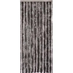 Conacord decona Türvorhang Flauschi 90x200cm Farbe: schwarz grau