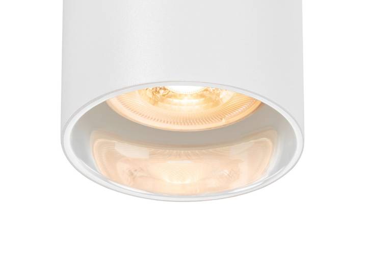 Plafonnier Asto Tube White - SLV - Salon / séjour - Moderne - Métal - Semi-encastré