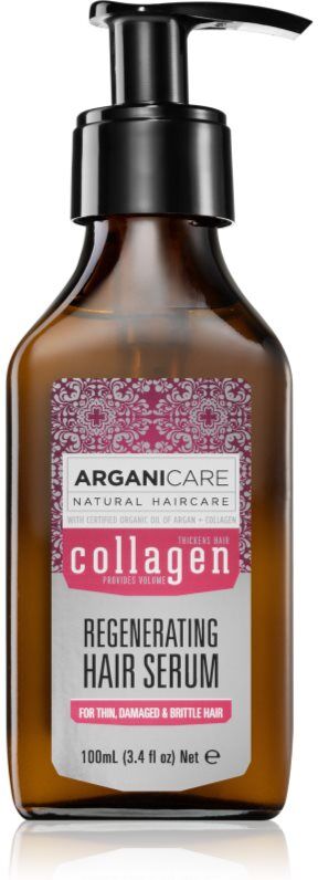 Arganicare Collagen Regenerating Hair Serum serum for fragile hair 100 ml