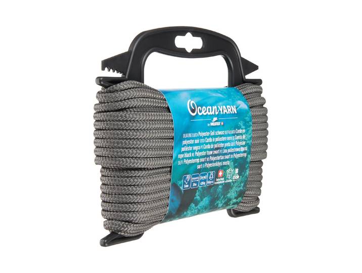 Meister rPET-Seil Normalgefl. 5mm/20m schwarz