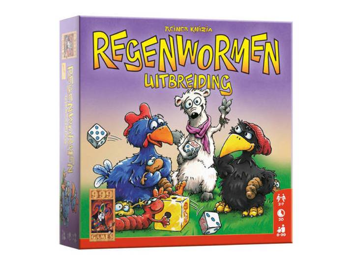 999 Games regenwormen uitbreidingsspel